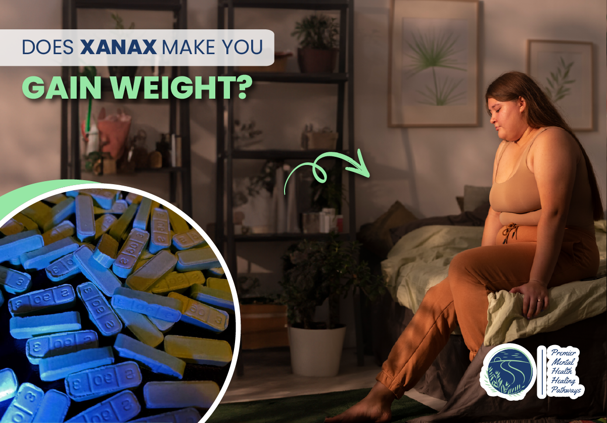 does xanax make you gain weight